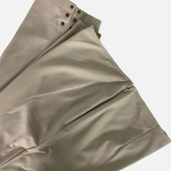 Spanner Women’s Trousers Pants Taupe Stretch Sz 14 Neutral Career Wear Comfort - Picture 2 of 11